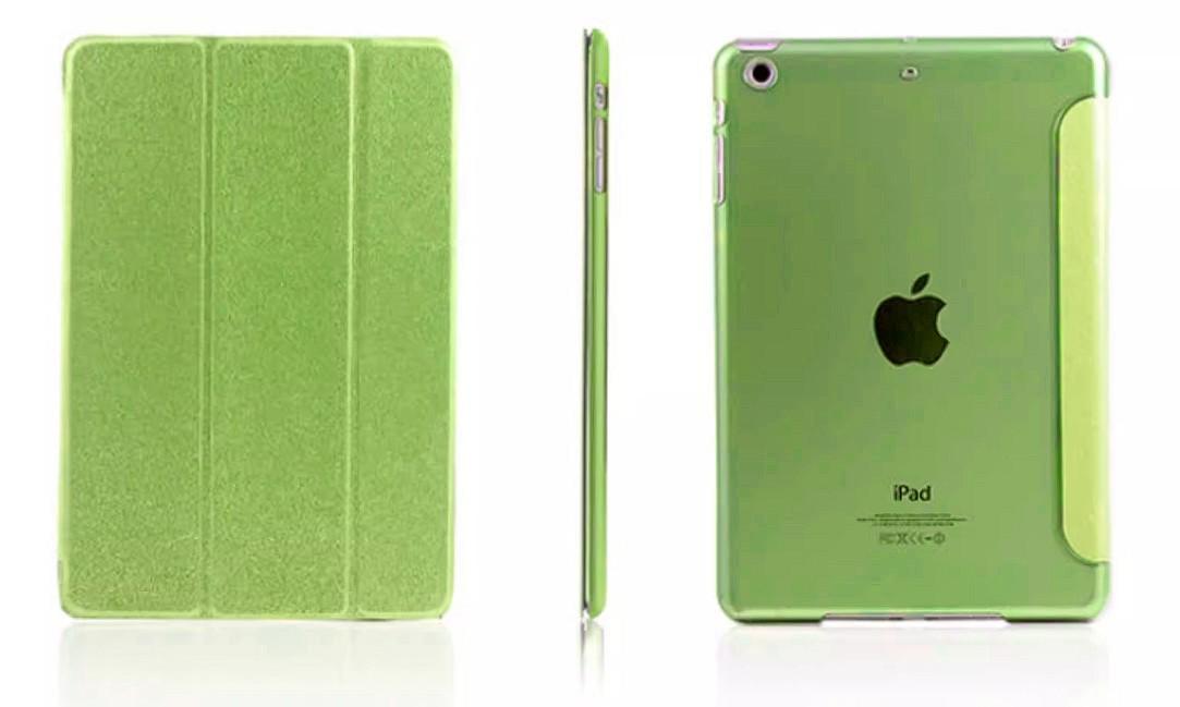 Чохол Smart Case Frosted Silk для iPad Air/Air 2/New 9,7" 2017/2018 Green - фото 2 Чохол Smart Case Frosted Silk для iPad Air/Air 2/New 9,7" 2017/2018 Green - фото 2