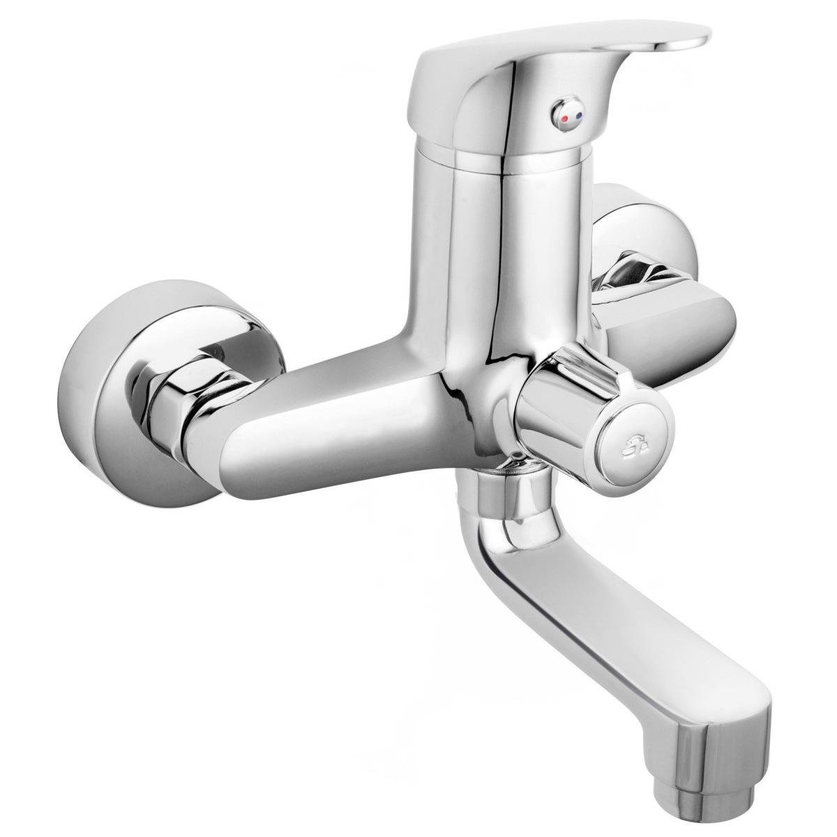 Смеситель для ванны Ferro One BFO1A однорычажный Хром (175020)