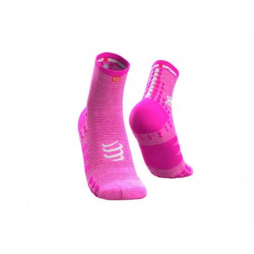 Носки для бега Pro Racing Socks V3.0 Run High Т2 Pink Melange (6107b5a1)
