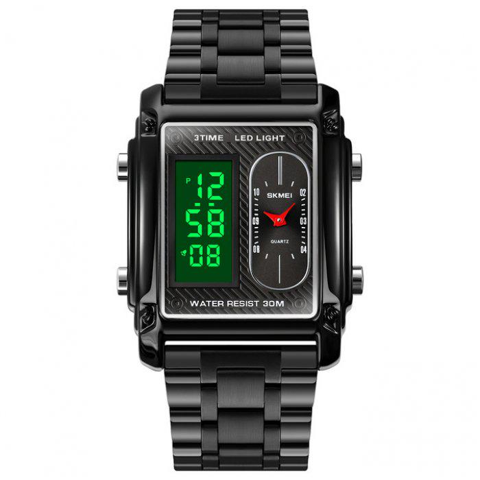Часы наручные мужские Skmei Petros Black (1589)