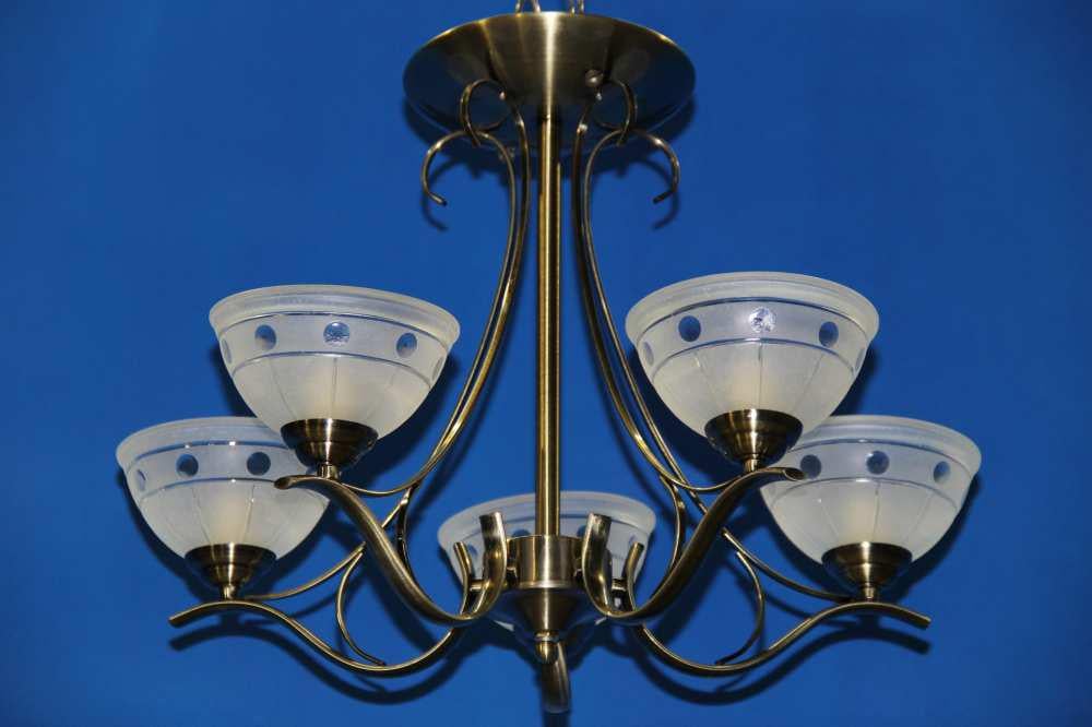 Люстра с плафонами Ray L0007/5 (IR006396)