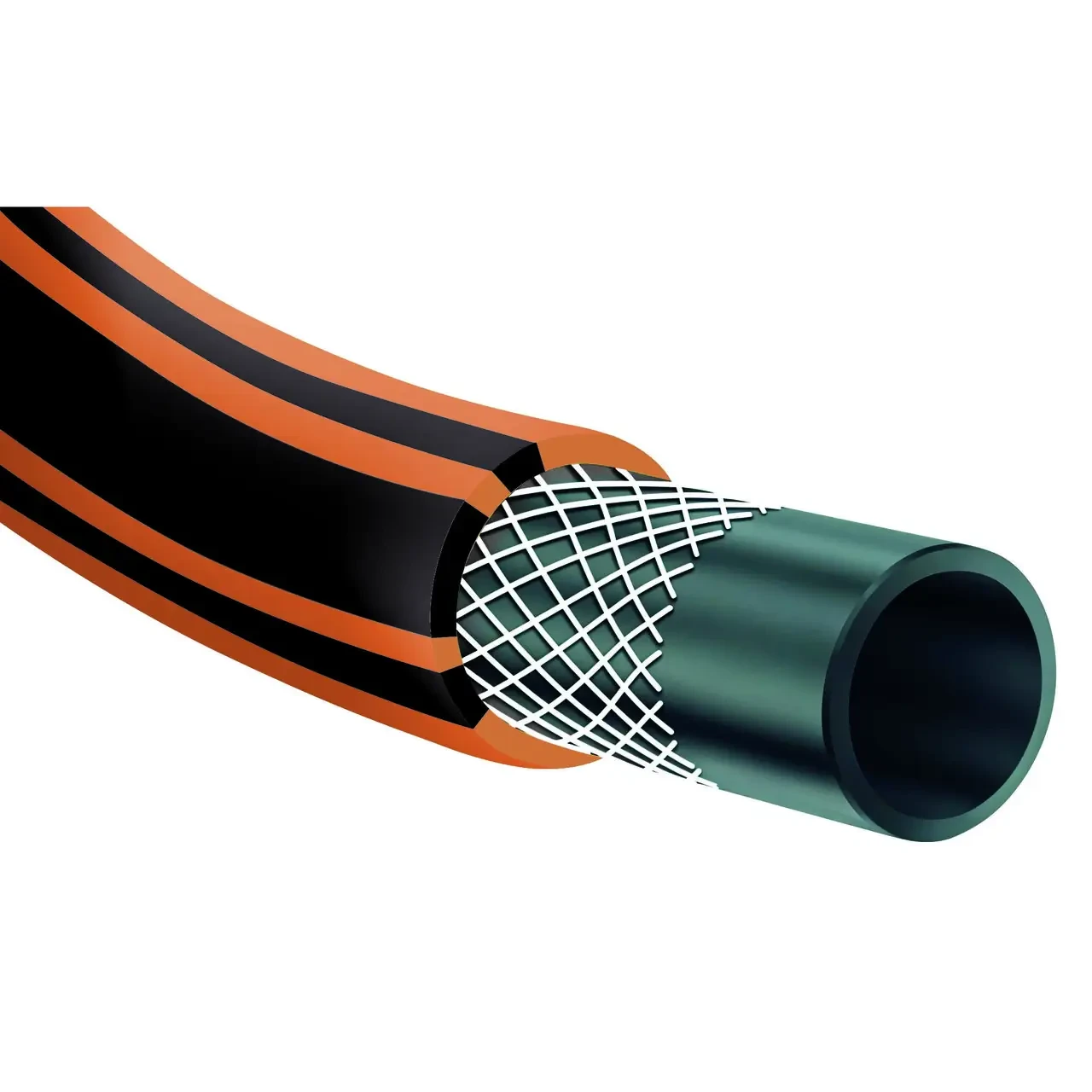 Шланг для полива Rebiner RS345 трехслойный армированный 3/4" 19 мм 50 м (000017316) - фото 2 Шланг для полива Rebiner RS345 трехслойный армированный 3/4" 19 мм 50 м (000017316) - фото 2