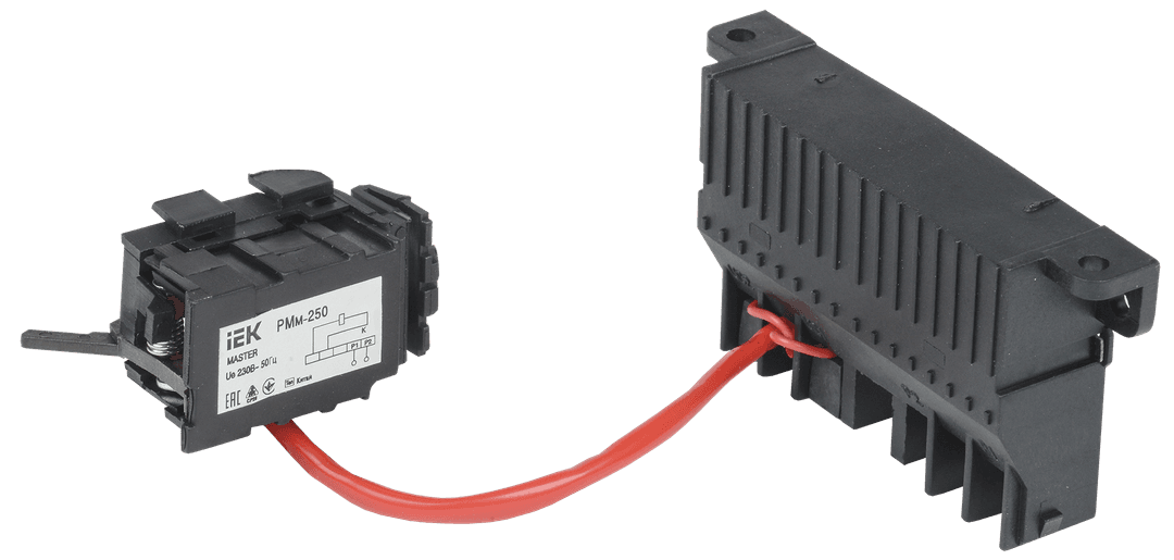 Расцепитель минимального напряжения УЭК РМм-250 РМм-35 AC 230V (SVA30D-RM-02) Расцепитель минимального напряжения УЭК РМм-250 РМм-35 AC 230V (SVA30D-RM-02)