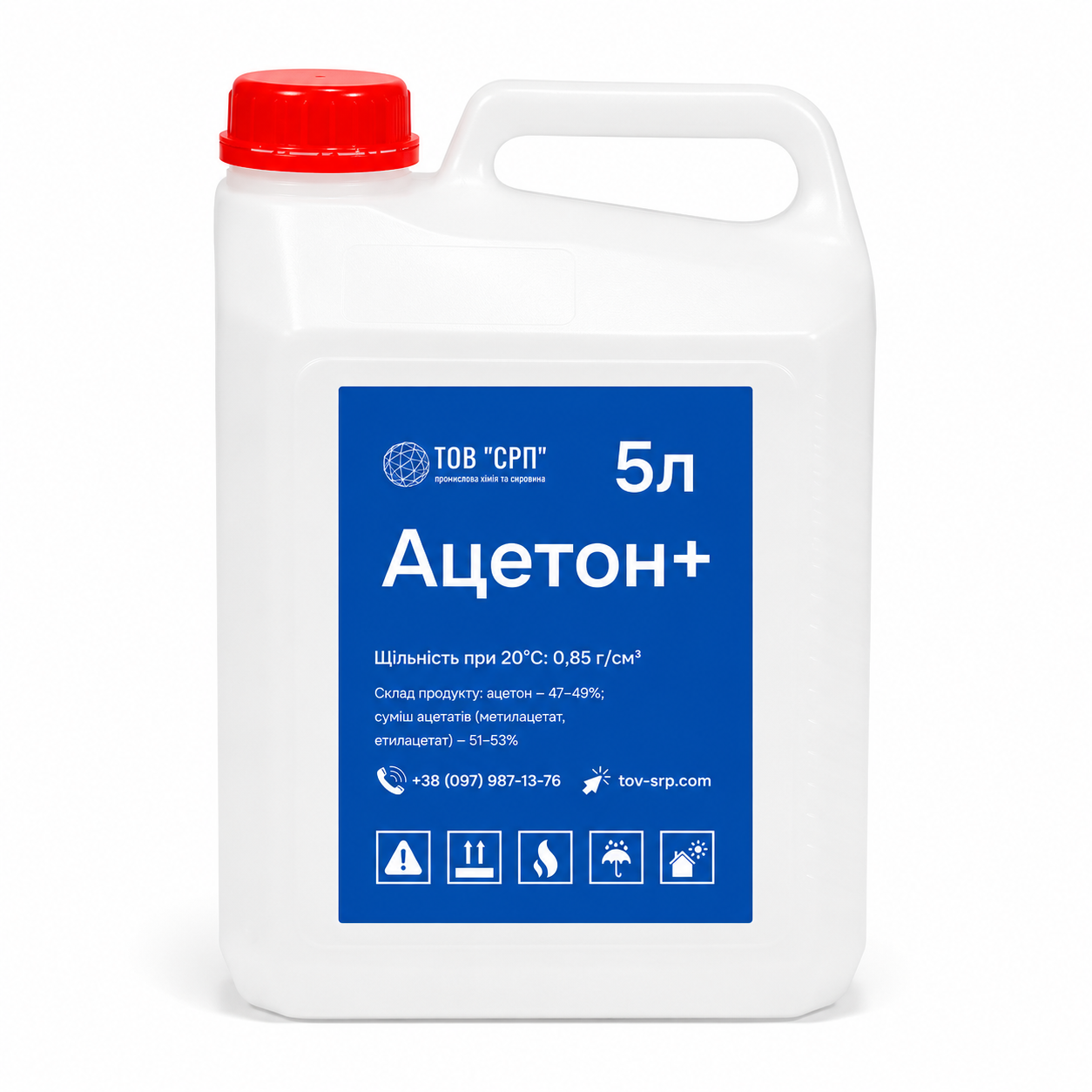 Растворитель Ацетон+ 5 л (2881037624) Растворитель Ацетон+ 5 л (2881037624)