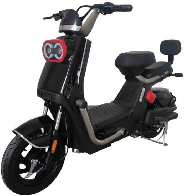 Электроскутер двухместный Crosser Booster 800W 60V 20Ah Черный