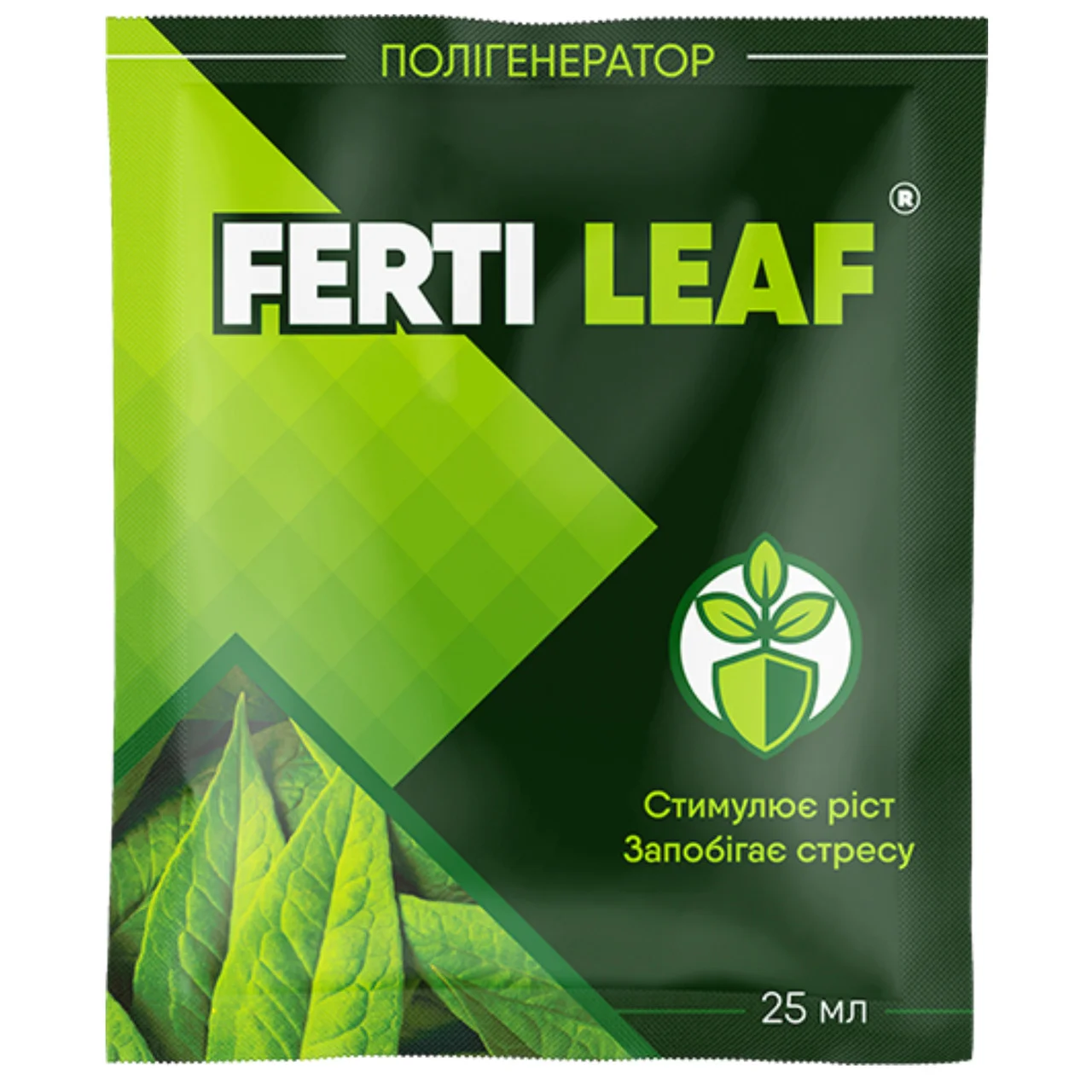 Полігенератор та стимулятор росту рослин Ferti Leaf 25 мл