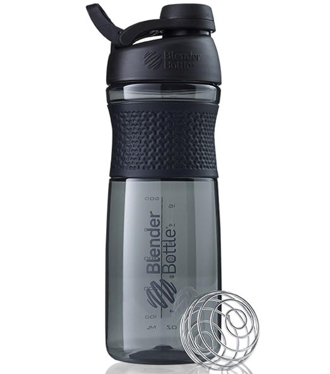 Шейкер спортивний Blender Bottle SportMixer Twist 28 oz/820 мл Black