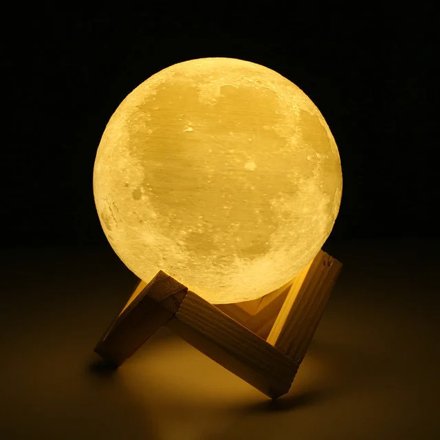 Ночник Луна 3D Moon Lamp 6727 - фото 2