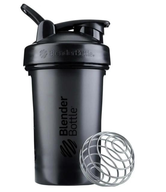 Шейкер спортивный Blender Bottle Classic Loop PRO 20 oz/590 мл Black (500386)