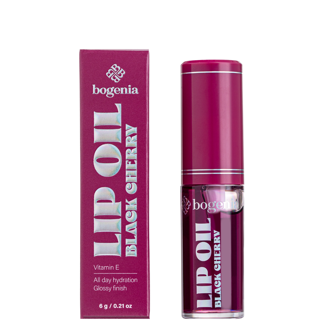 Масло-блеск для губ Bogenia Lip Oil BG717 003 Black Cherry Вишневый Масло-блеск для губ Bogenia Lip Oil BG717 003 Black Cherry Вишневый