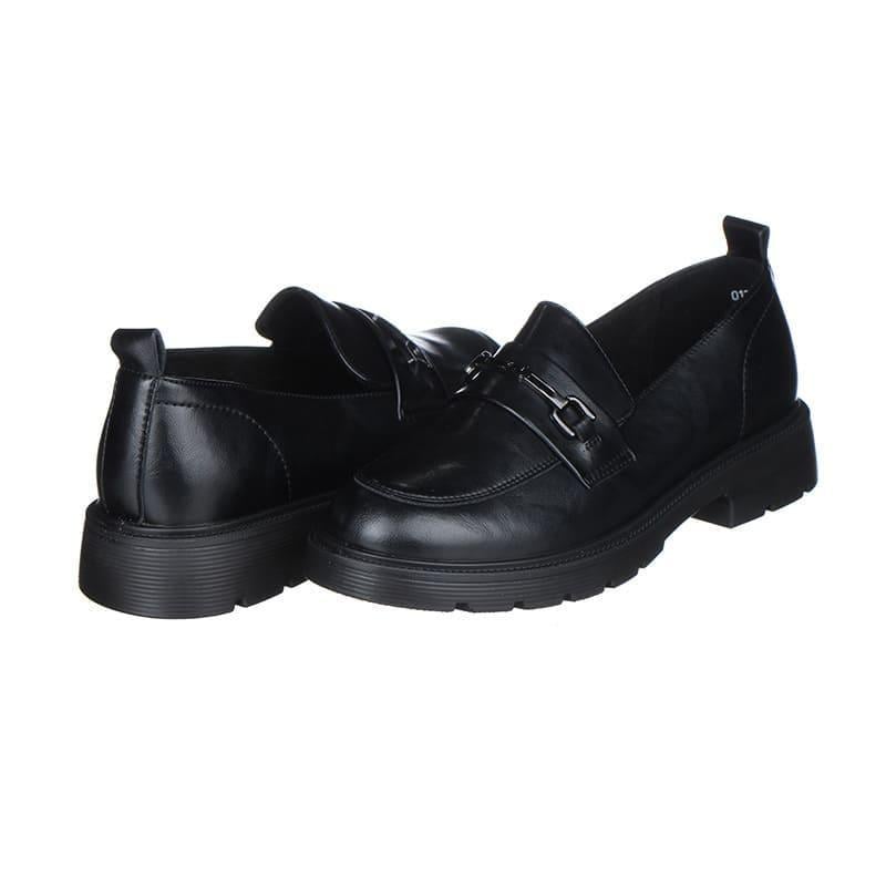 Лоферы женские PLPS 128-1 кожаные р. 37 Черный (90278) Лоферы женские PLPS 128-1 кожаные р. 37 Черный (90278)