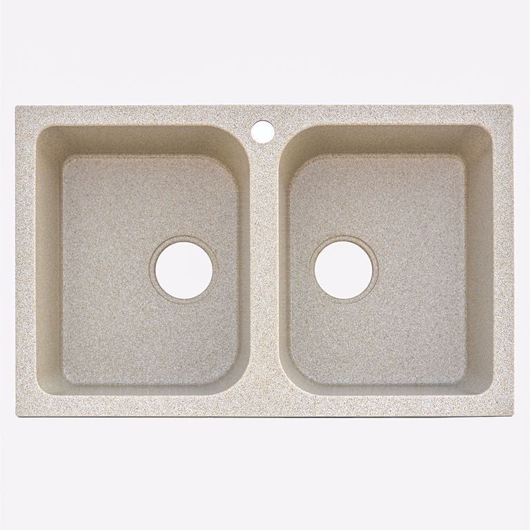 Мойка кухонная Platinum Twin 7648Ds Песок (353380) Мойка кухонная Platinum Twin 7648Ds Песок (353380)