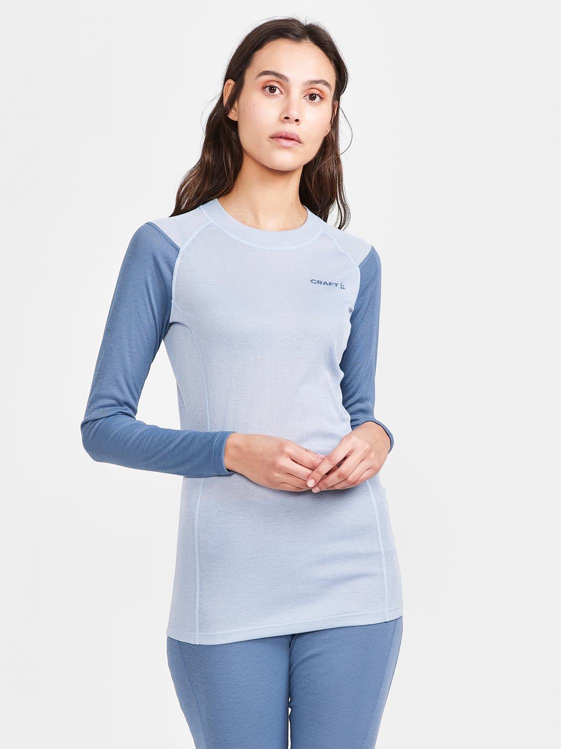 Термобілизна жіноча Craft Core Warm Baselayer Set 1909708-362909 M Flow/Sulfur (11811270)