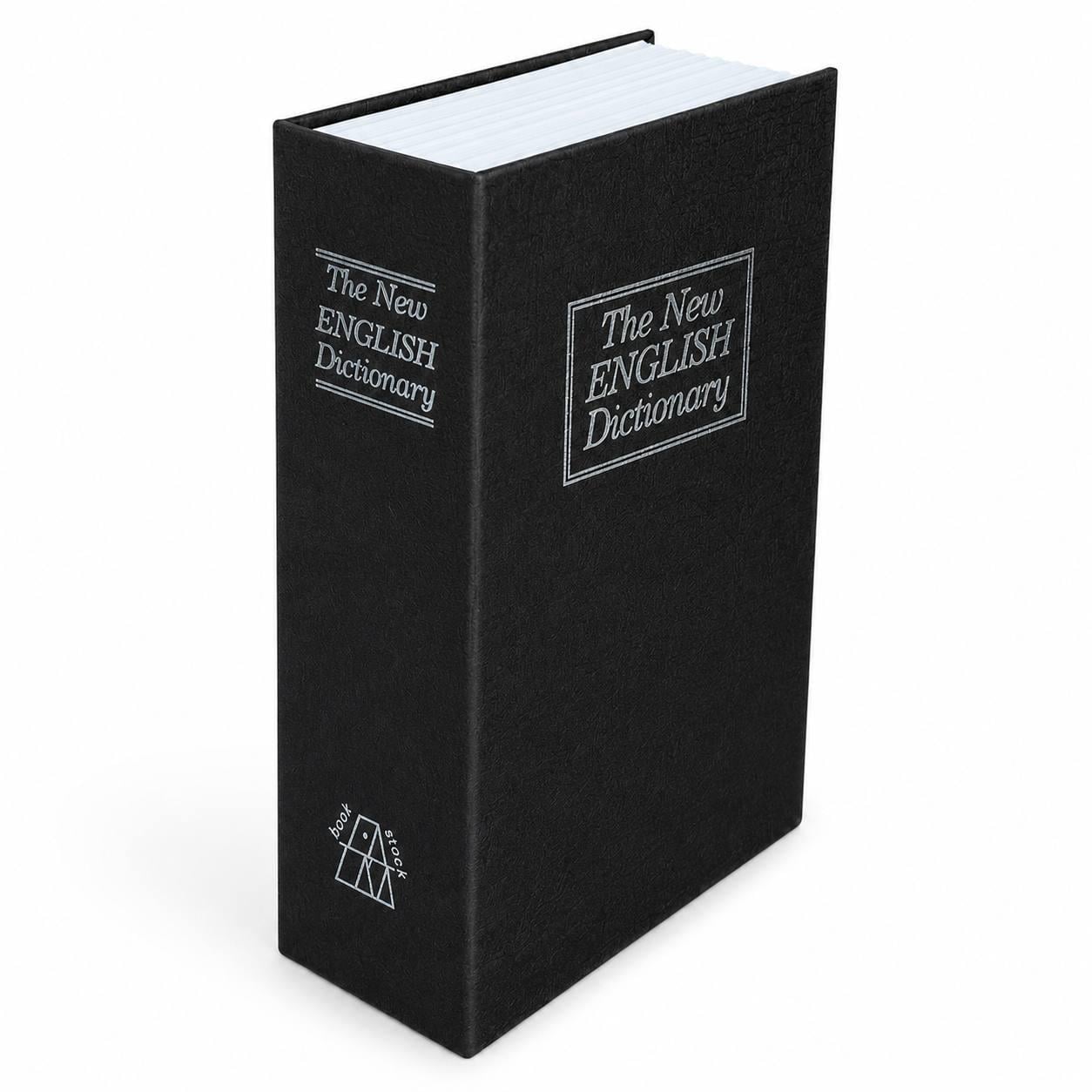 Книга-тайник BookSafe с металлическим сейфом и ключевым замком 180x115x55 мм Черный (M1160) Книга-тайник BookSafe с металлическим сейфом и ключевым замком 180x115x55 мм Черный (M1160)