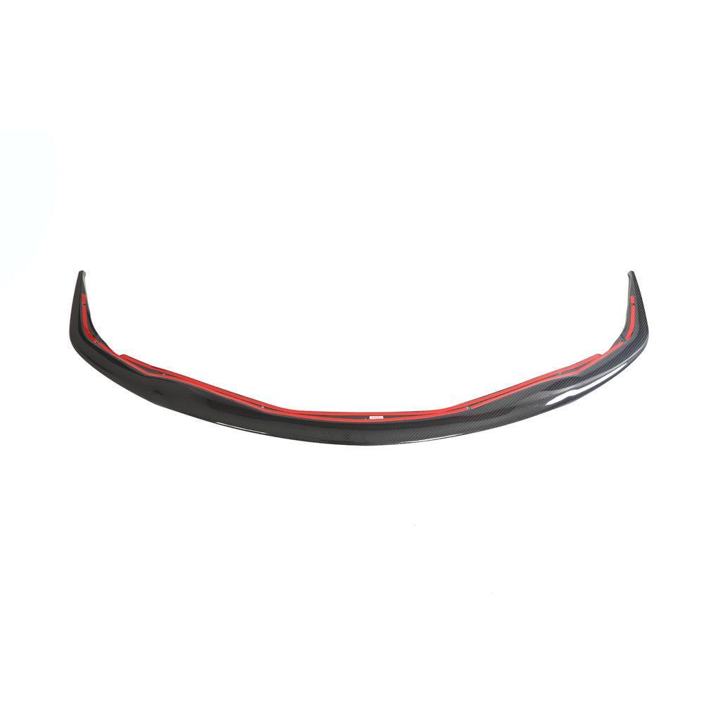 Накладка на передний бампер DDCarbon Lip V1/Toyota Supra 2019- гг. карбон (153661)