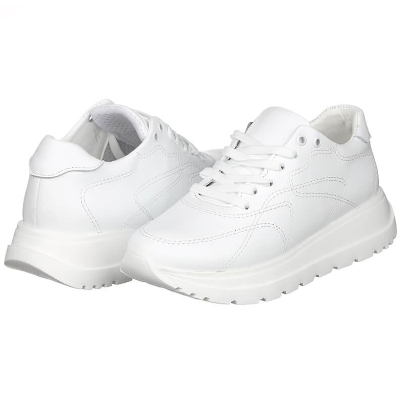 Кроссовки женские BestVak ЖС16-06 кожа р. 37 Белый (03336)