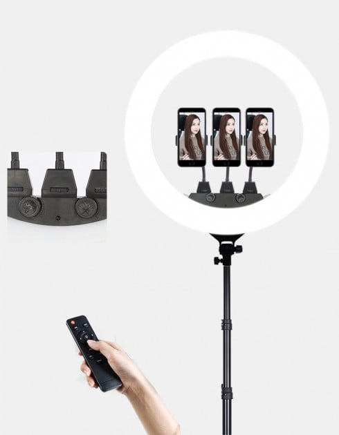 Кільцева LED лампа XPRO Live Light ZB-F348 45 см - фото 2