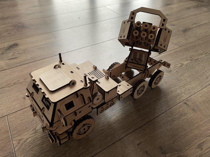 Конструктор-пазл ТМ Pazly 3D Хаймарс детский деревянный 272 детали (UPZ-004) - фото 6 Конструктор-пазл ТМ Pazly 3D Хаймарс детский деревянный 272 детали (UPZ-004) - фото 6