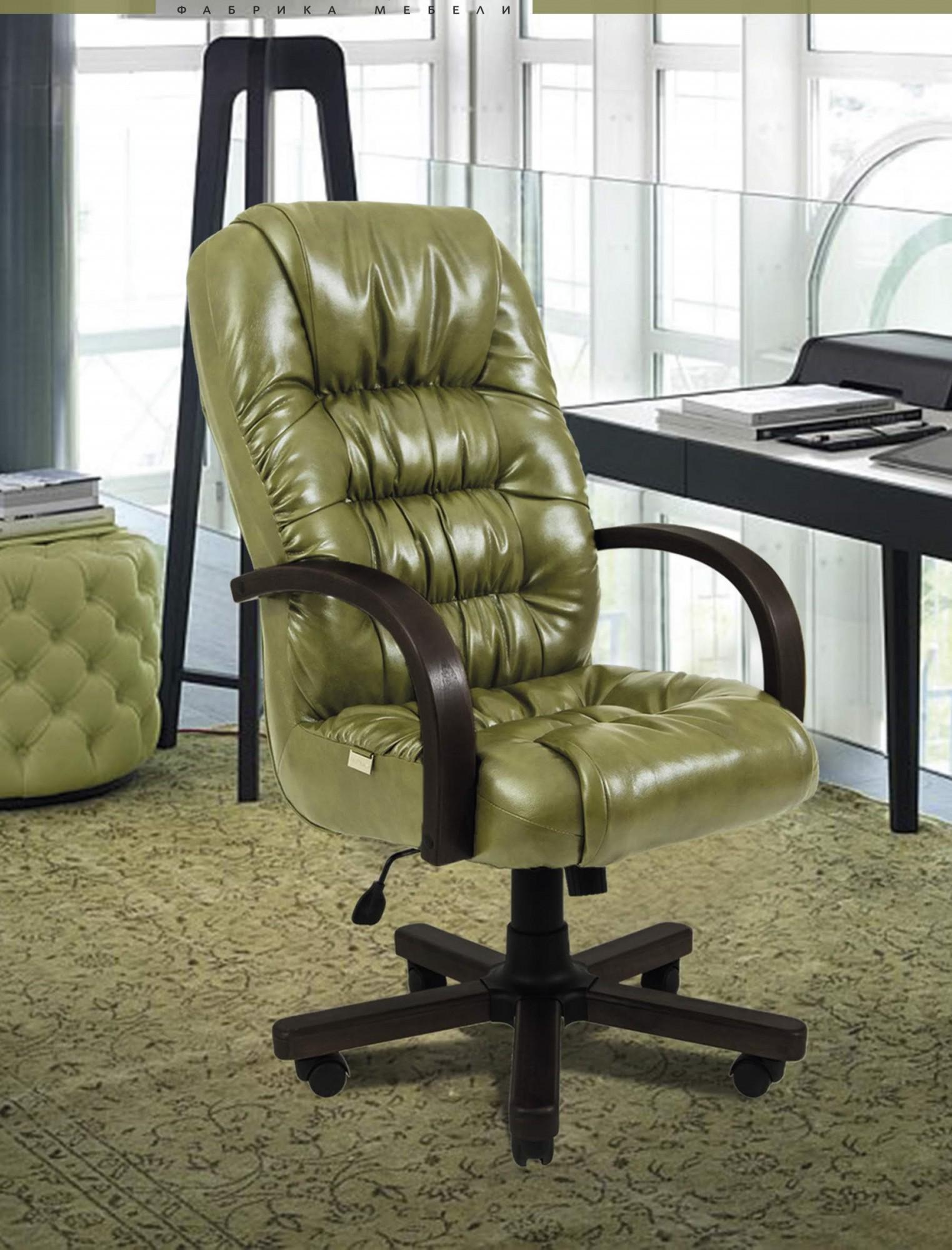 Крісло офісне комп'ютерне Richard Мадрас Olive Wood Венге М2 AnyFix Оливковий - фото 4 Крісло офісне комп'ютерне Richard Мадрас Olive Wood Венге М2 AnyFix Оливковий - фото 4