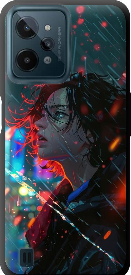 Чехол на Realme C31 Ночные огни (6096b-2593-42517)