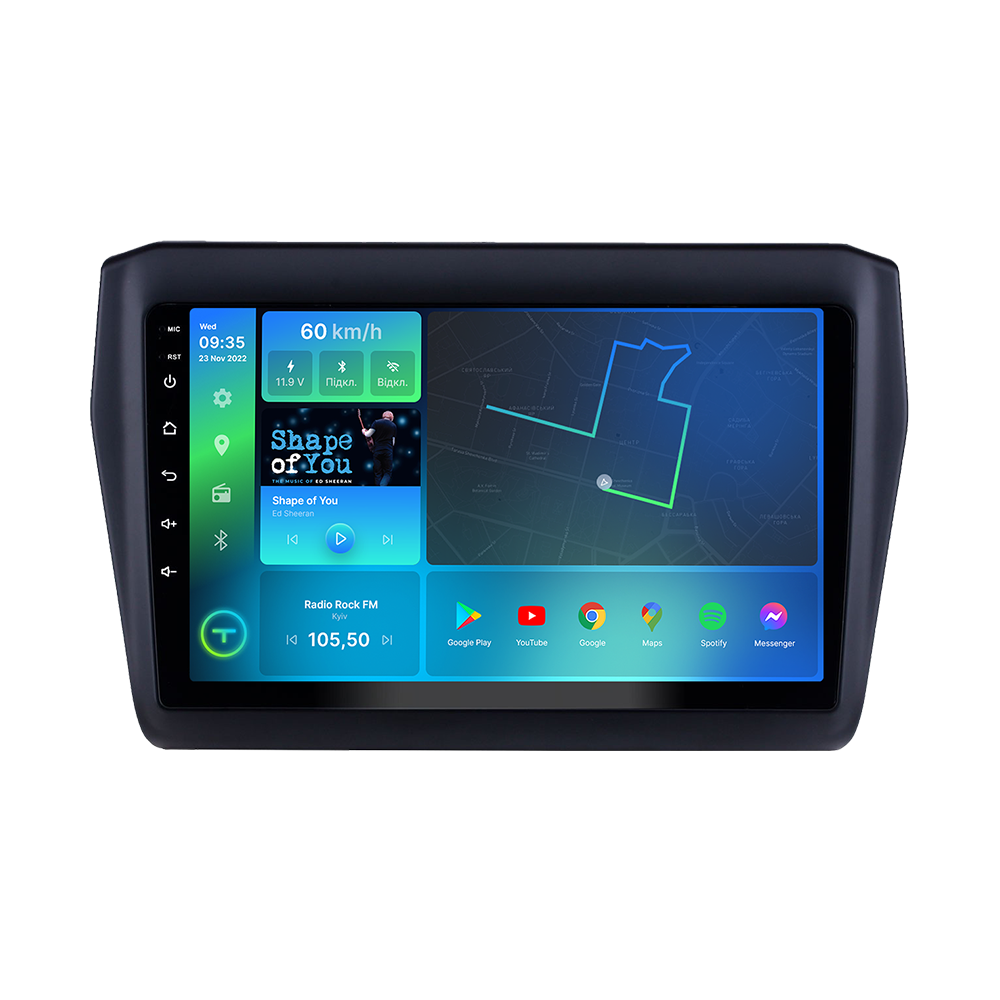 Автомагнітола штатна Torssen Suzuki Swift 2018+ FL9 4+64Gb 4G Carplay DSP (202306580)