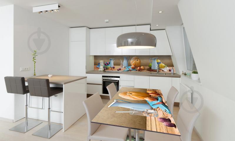 Наклейка виниловая на стол Zatarga «Голубой Кувшин» 600х1200 мм Z180465st