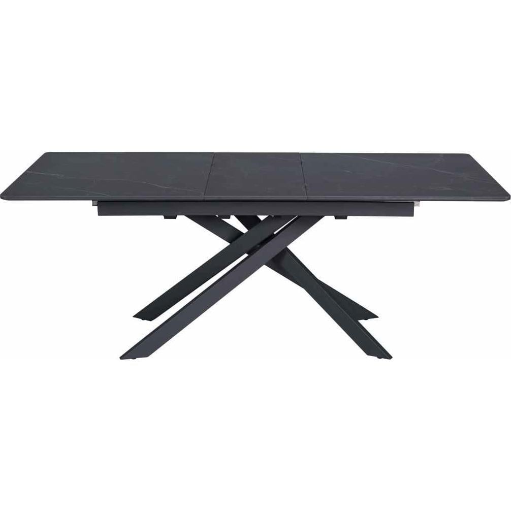 Стол обеденный раскладной NEXUS 8-10 мест 160 см Black marble ceramic (13592) Стол обеденный раскладной NEXUS 8-10 мест 160 см Black marble ceramic (13592)