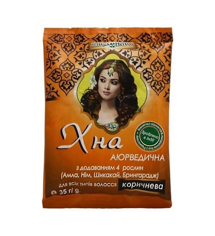 Хна аюрведична TRIUGA Herbal коричнева 35 г