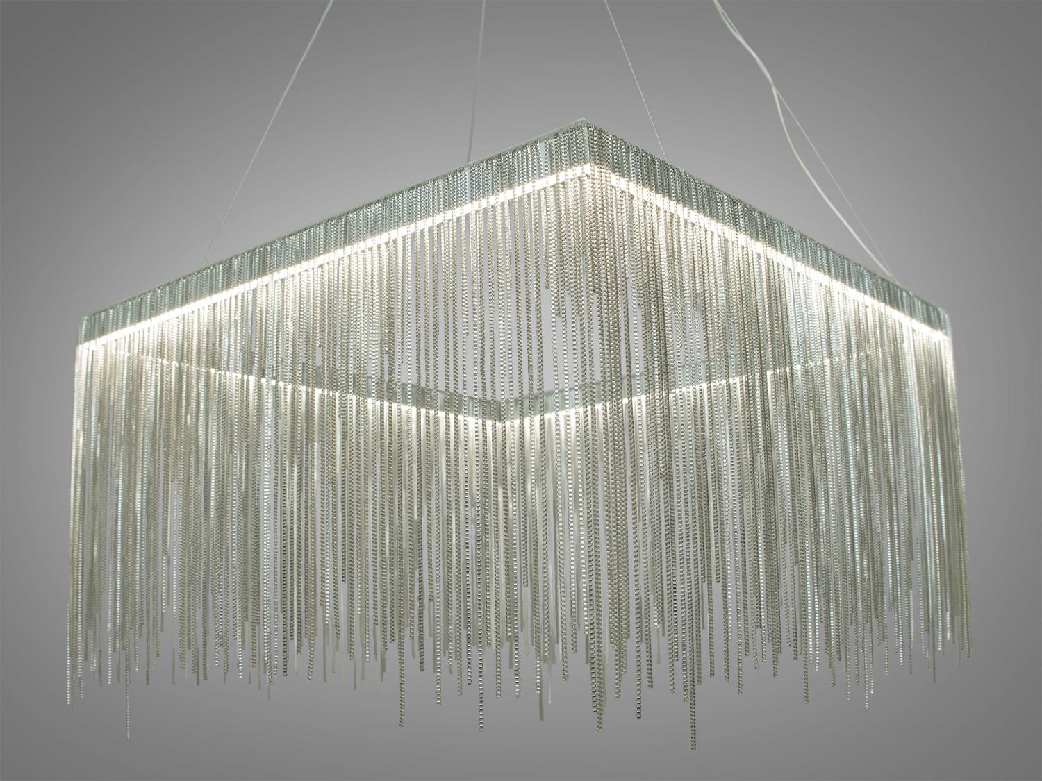 Люстра светодиодная 40 Вт Хром (LSD-600F-HR) - фото 4 Люстра светодиодная 40 Вт Хром (LSD-600F-HR) - фото 4