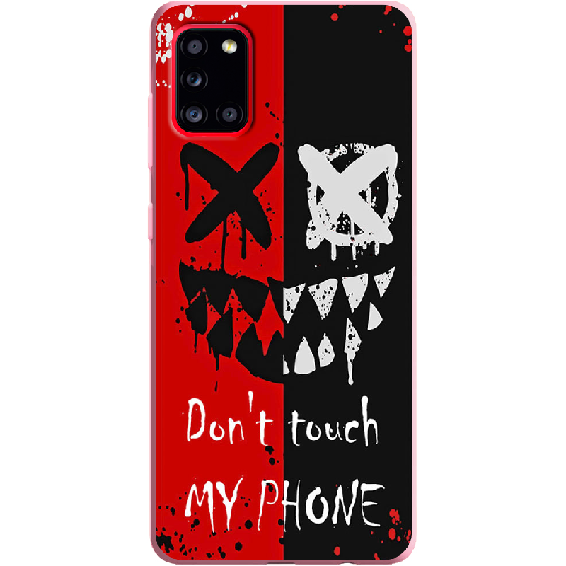 Чехол BoxFace Samsung A315 Galaxy A31 Bad Smile Розовый силикон (39470-up2468-41981)