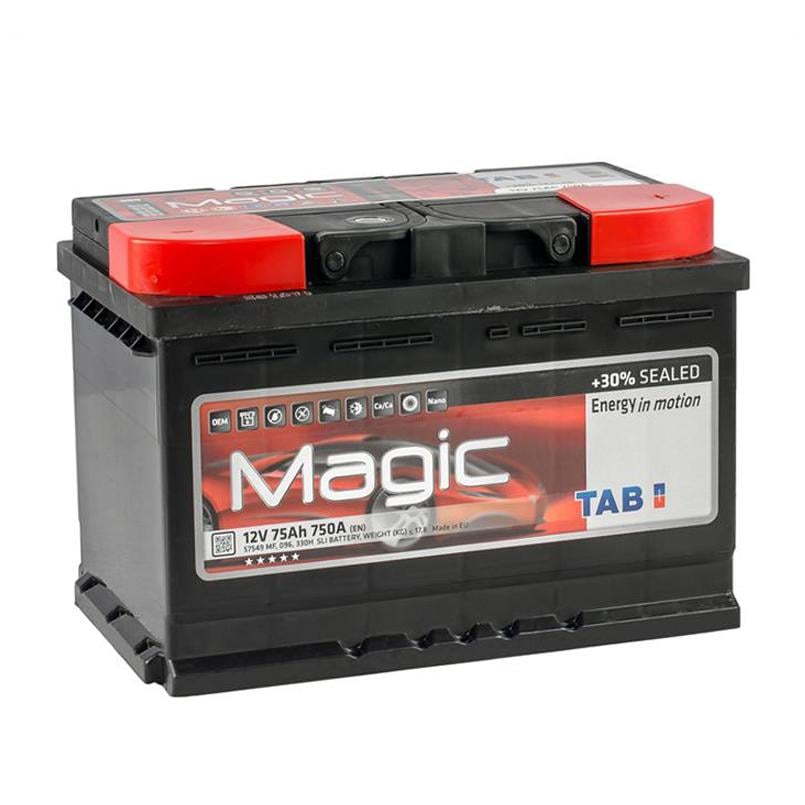 Акумулятор TAB Magic 75 Ah/12V - + (189 072)