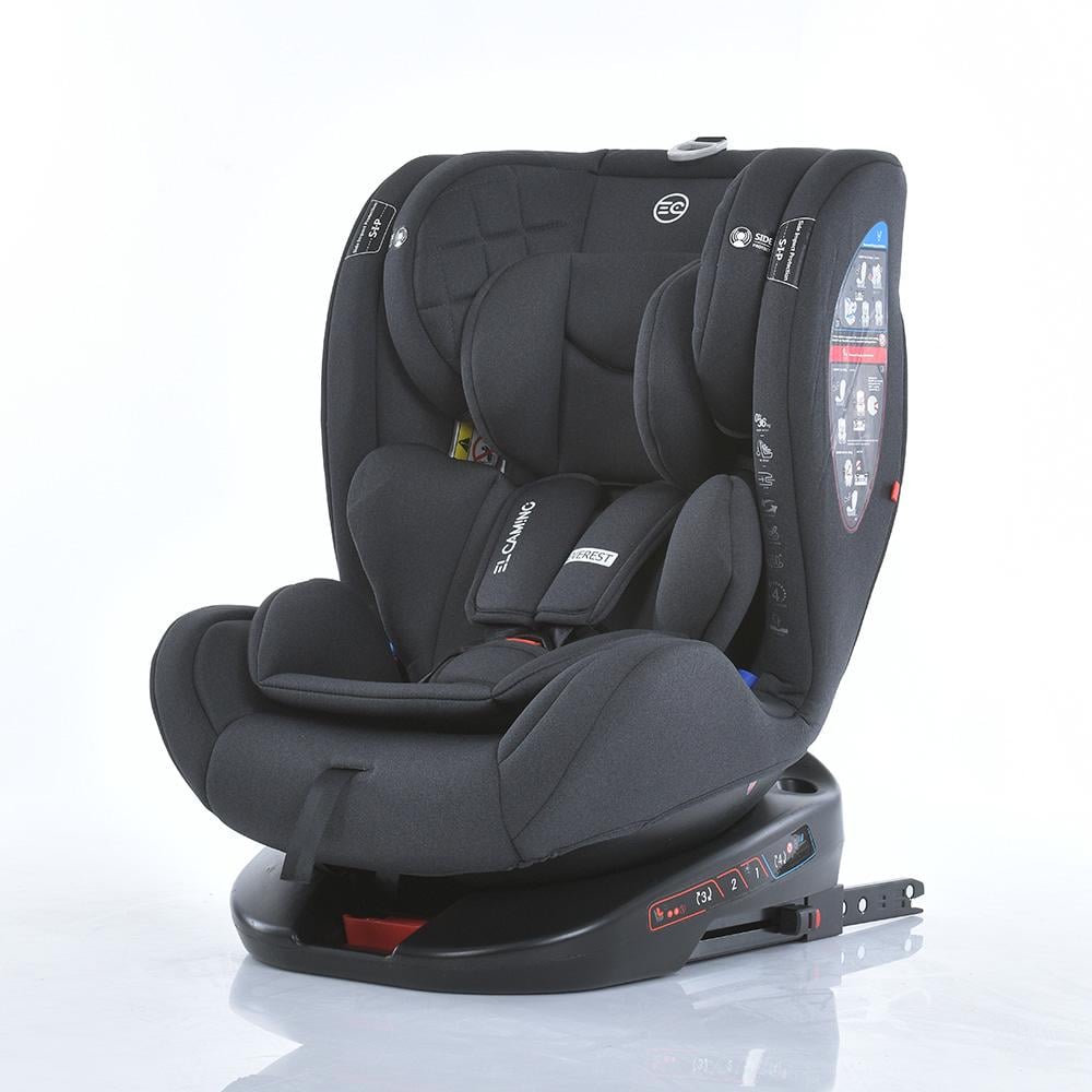 Автокресло детское El Camino EVEREST (ME 1114 Dark Gray)