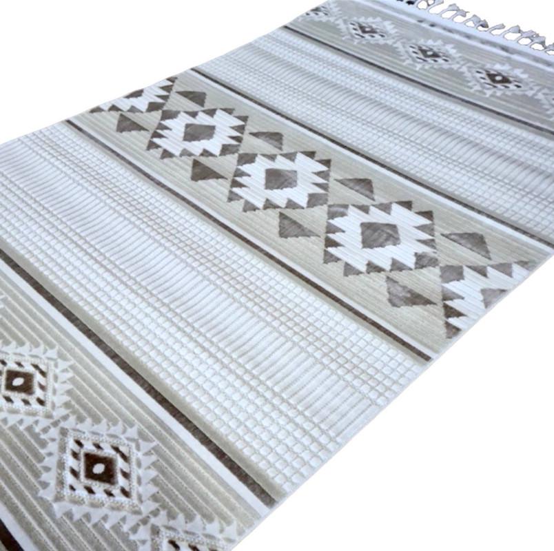 Ковер акриловый Garden 1,5х2,3 м Кремовый/Бежевый (048191)