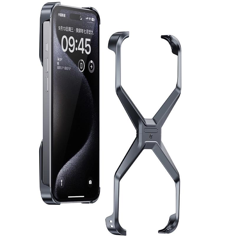 Противоударный Чехол Bumper X для Apple iPhone 14 Pro (6.1") Black