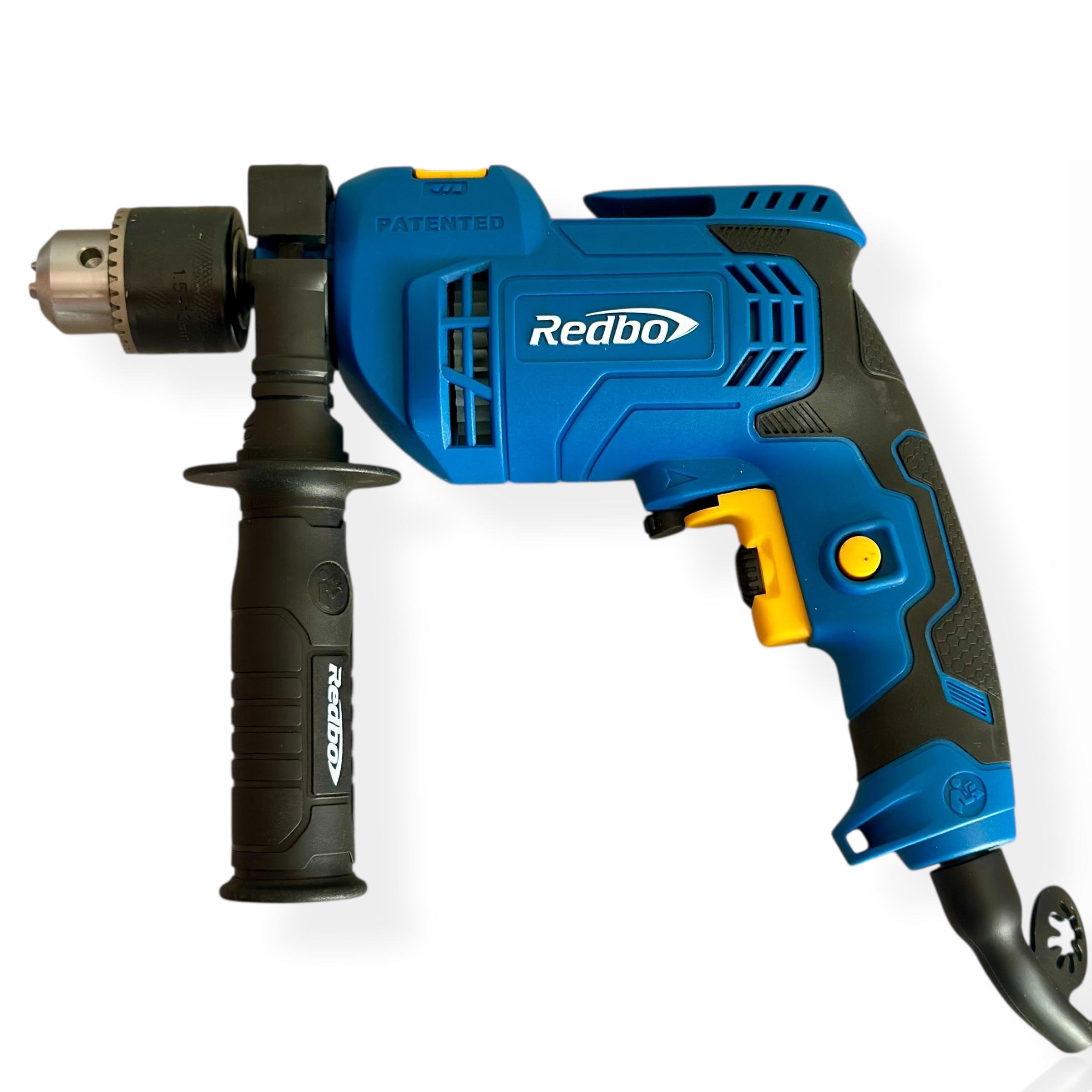 Дрель ударная Redbo 550 Вт сетевой патрон 13 мм (J1Z-RB1-13A)
