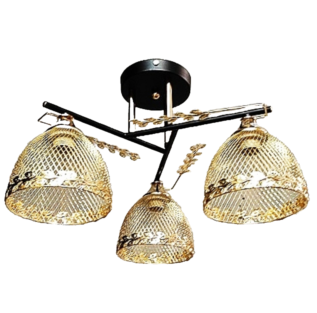 Люстра потолочная с металлическими плафонами Valeso (195037/3V)