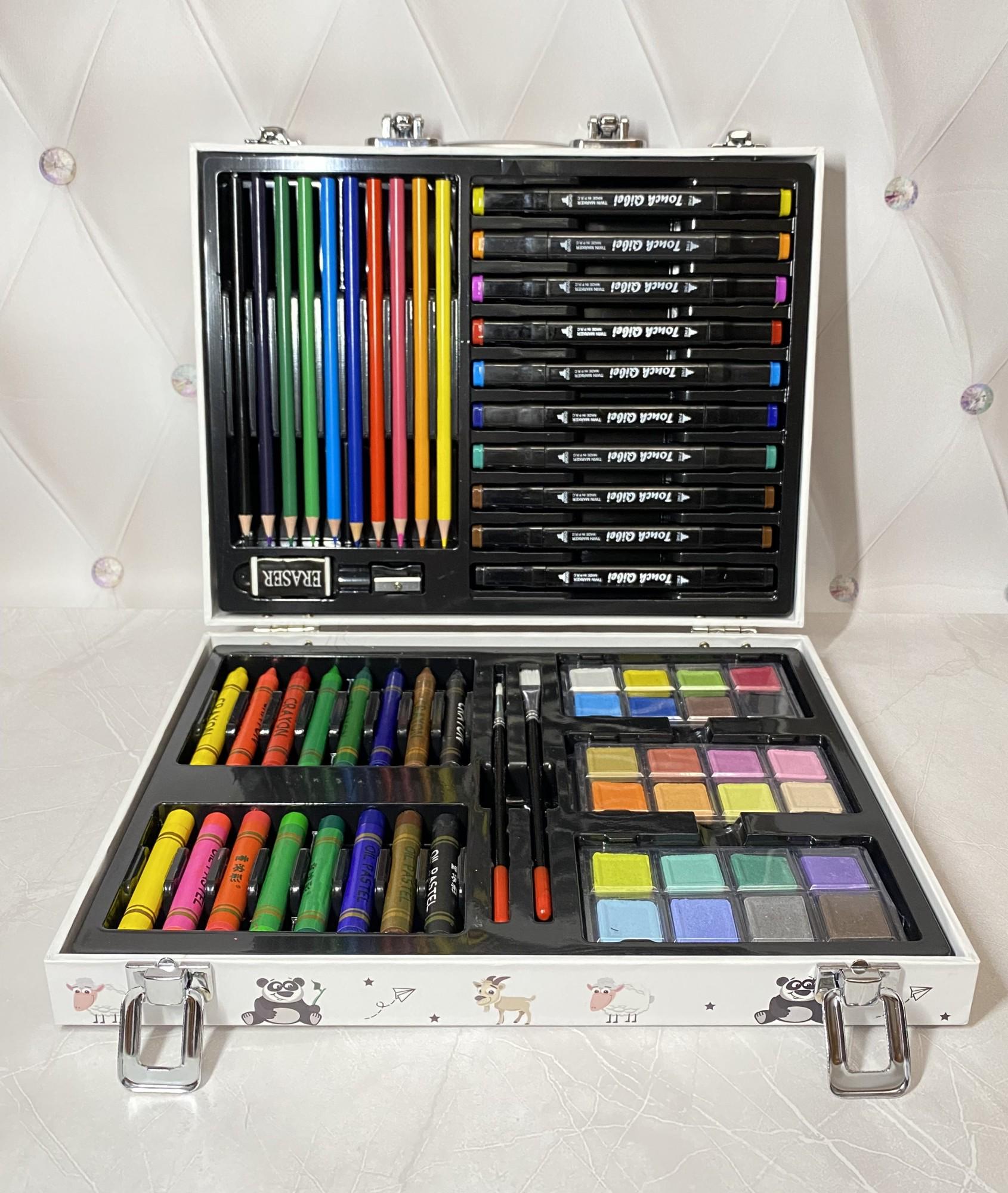 Набор для творчества в алюминиевом чемодане 84 предмета (MER-15241_391) Набор для творчества в алюминиевом чемодане 84 предмета (MER-15241_391)