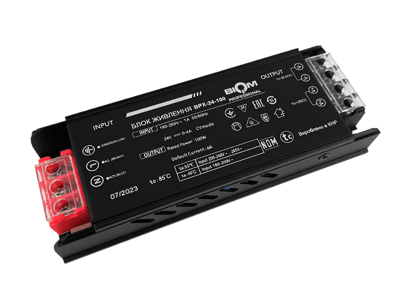 Блок питания Biom BPX-24-100 24 В 100 Вт 4 A IP20 (7143)