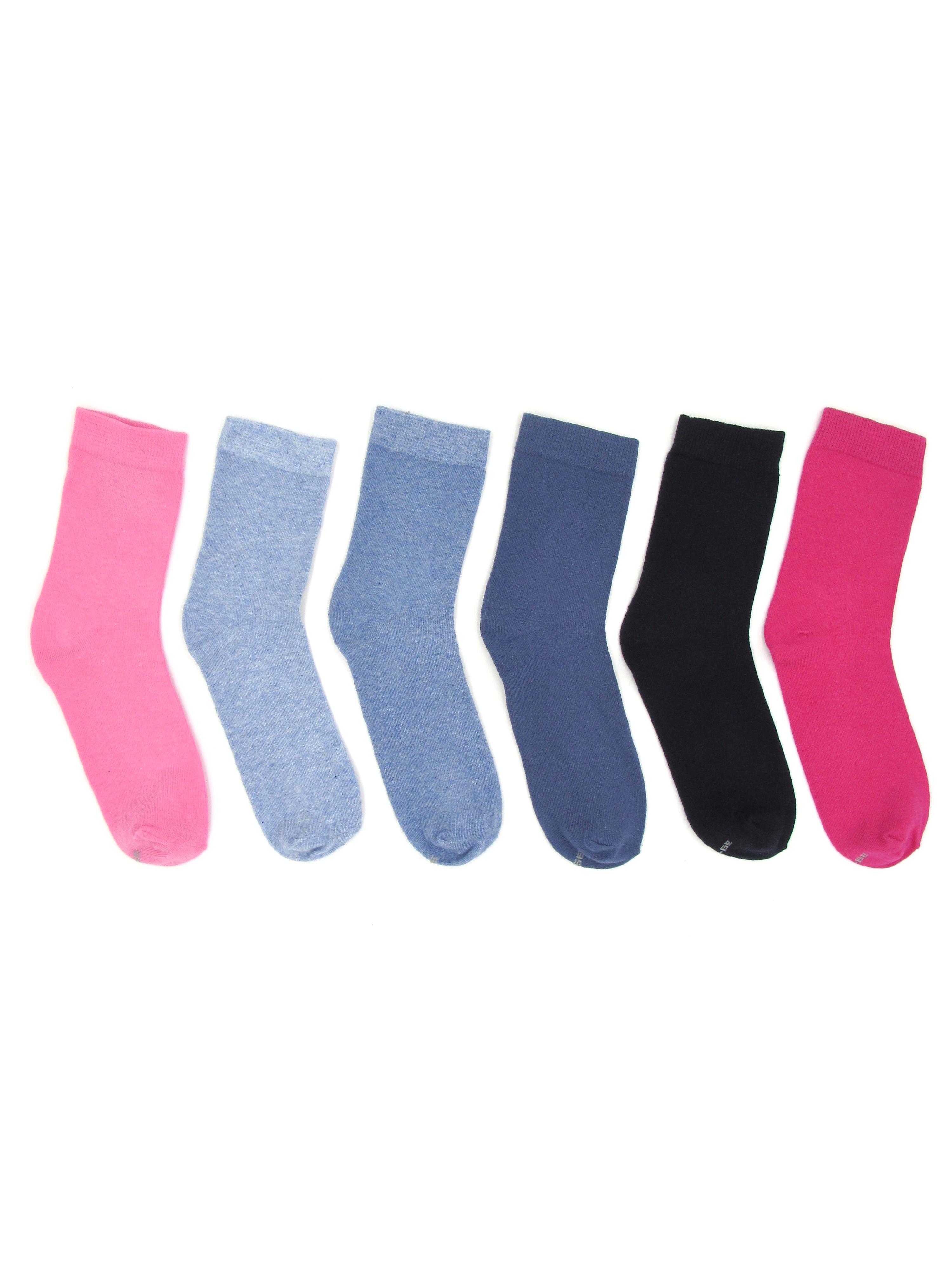 Шкарпетки C&A р. 39-42 6 пар Синьо-рожевий (1334080)