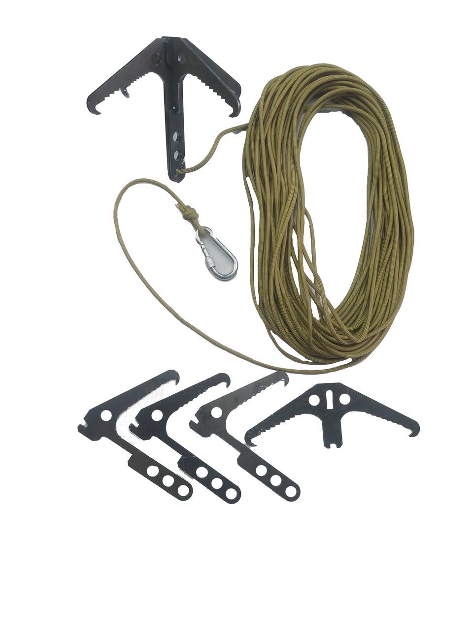 Гачок кішка М&М з шнуром паракорд сталеаий вид 1 Coyote (213693)