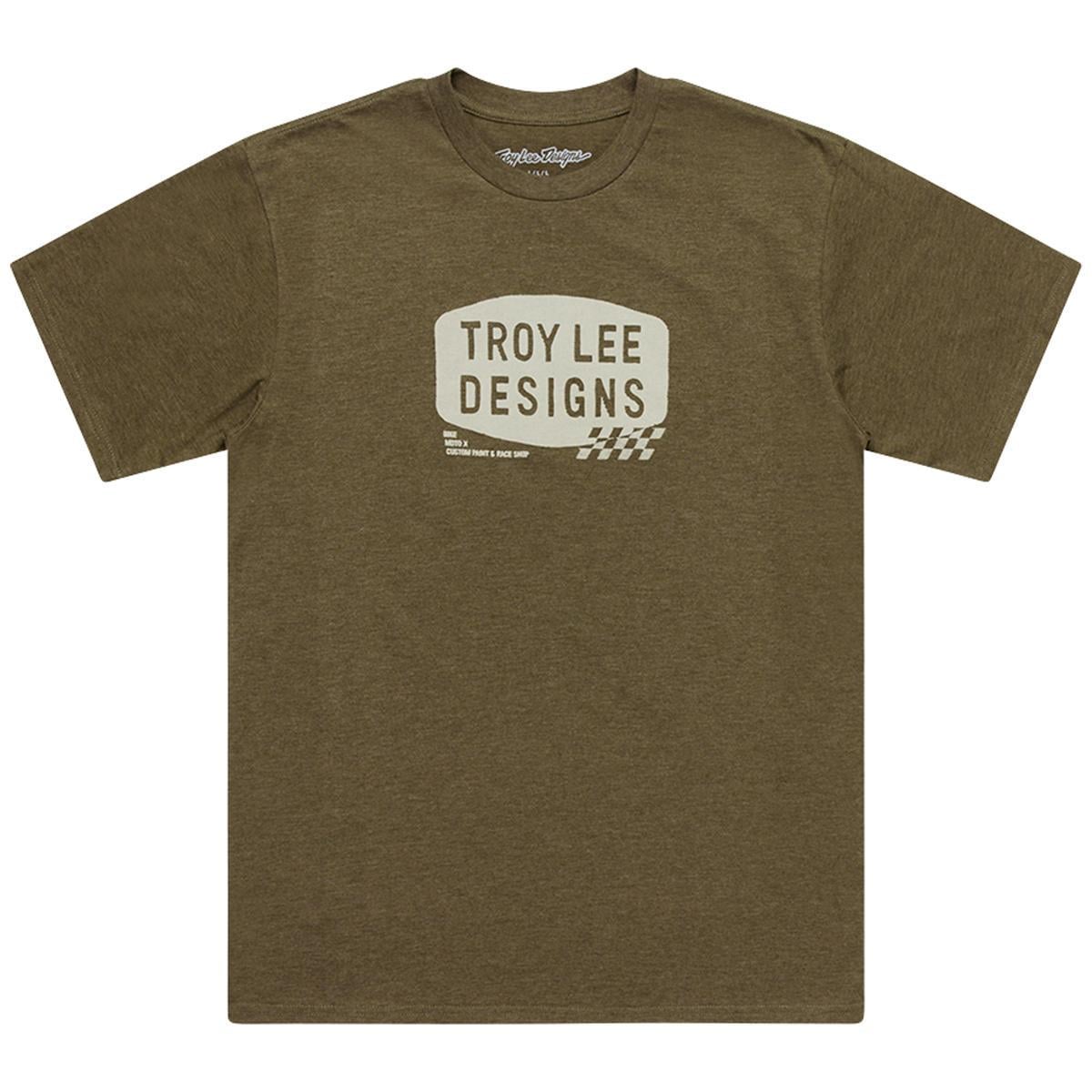 Футболка мужская Troy Lee Designs SHORT SLEEVE TEE STAMP OLIVE HEATHER L Зеленый (32402864) Футболка мужская Troy Lee Designs SHORT SLEEVE TEE STAMP OLIVE HEATHER L Зеленый (32402864)