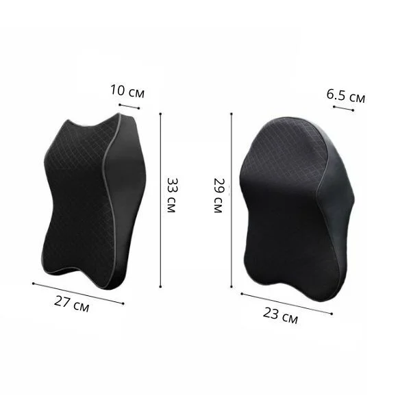 Подушка на сиденье автомобиля ортопедическая L 33х27х10 см (D00487-2) - фото 9 Подушка на сиденье автомобиля ортопедическая L 33х27х10 см (D00487-2) - фото 9