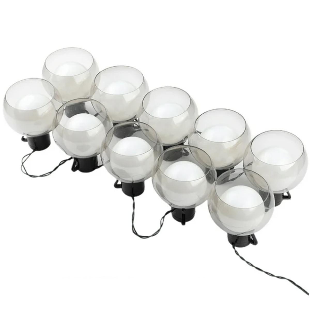 Гирлянда новогодняя Ledlight Шары 3х2 м Белый