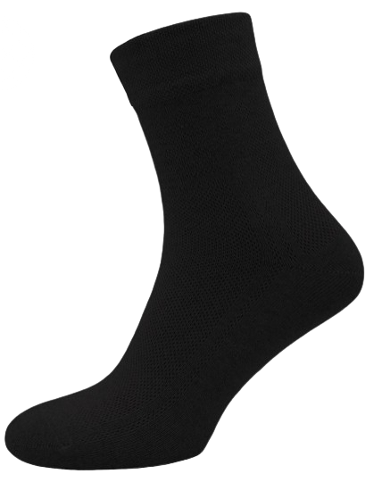 Шкарпетки чоловічі у сітку Мілес 1832 р. 25-27 Чорний - фото 1 Шкарпетки чоловічі у сітку Мілес 1832 р. 25-27 Чорний - фото 1