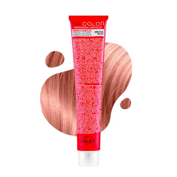 Крем-краска для волос PALCO №8.34 Блонд Светлый Золотисто-медный с кератином 100 мл (29570879)