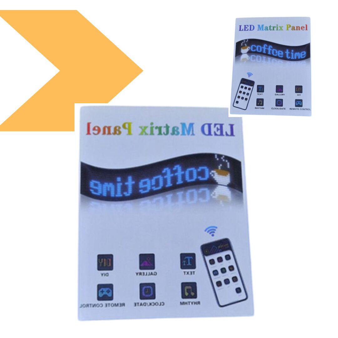 Гибкий экран LED Matrix Panel APP WiFi RGB 120х595 мм (45602-9940_1473) - фото 2