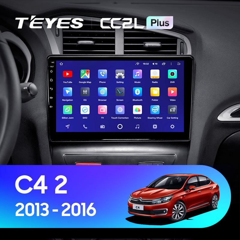 Автомагнітола штатна Teyes для Citroen C4 2013-2016 Android (1487871771) - фото 3