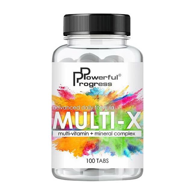 Комплекс вітамінів та мінералів Powerful Progress Multi-X 100 tab