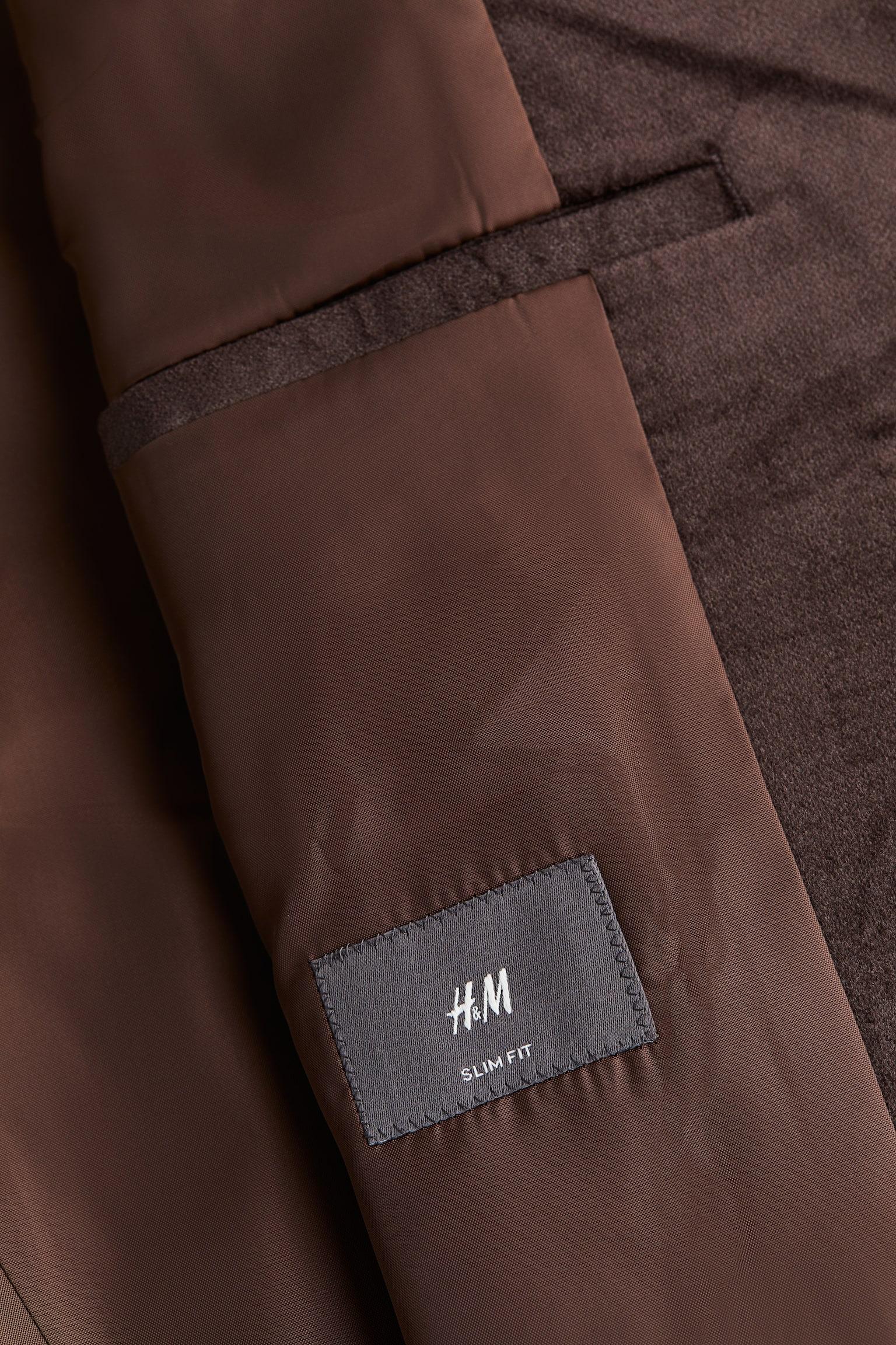 Піджак H&M р. 50 Коричневий (1162002П) - фото 6
