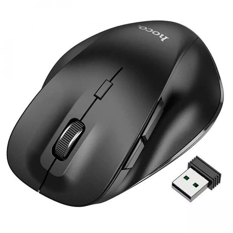 Компьютерная мышь беспроводная Hoco GM24 Mystic Black (00000068928_1)